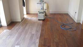 Sanding with Bona dust-free sanding equipment | Slough Floor Sanding